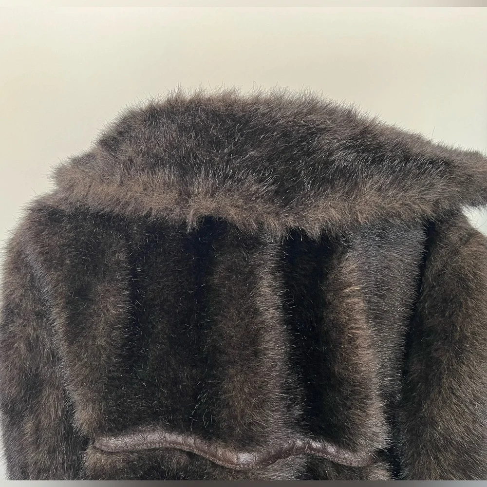 Vintage Mary Lane Full Length Womens Fur Coat Sz 16 - Picture 13 of 13